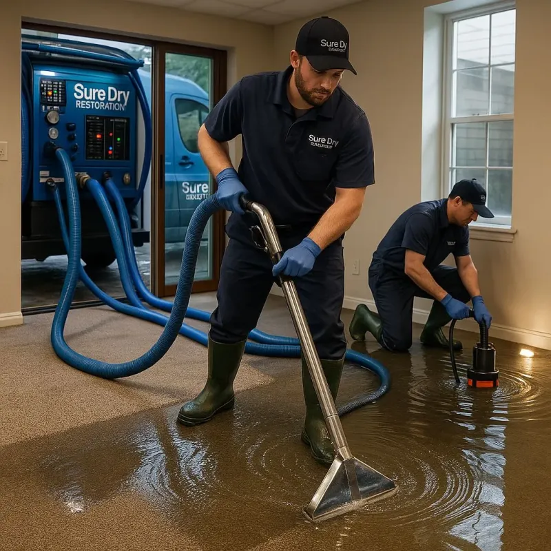 Water Extraction and Removal process in Great Neck Estates, NY